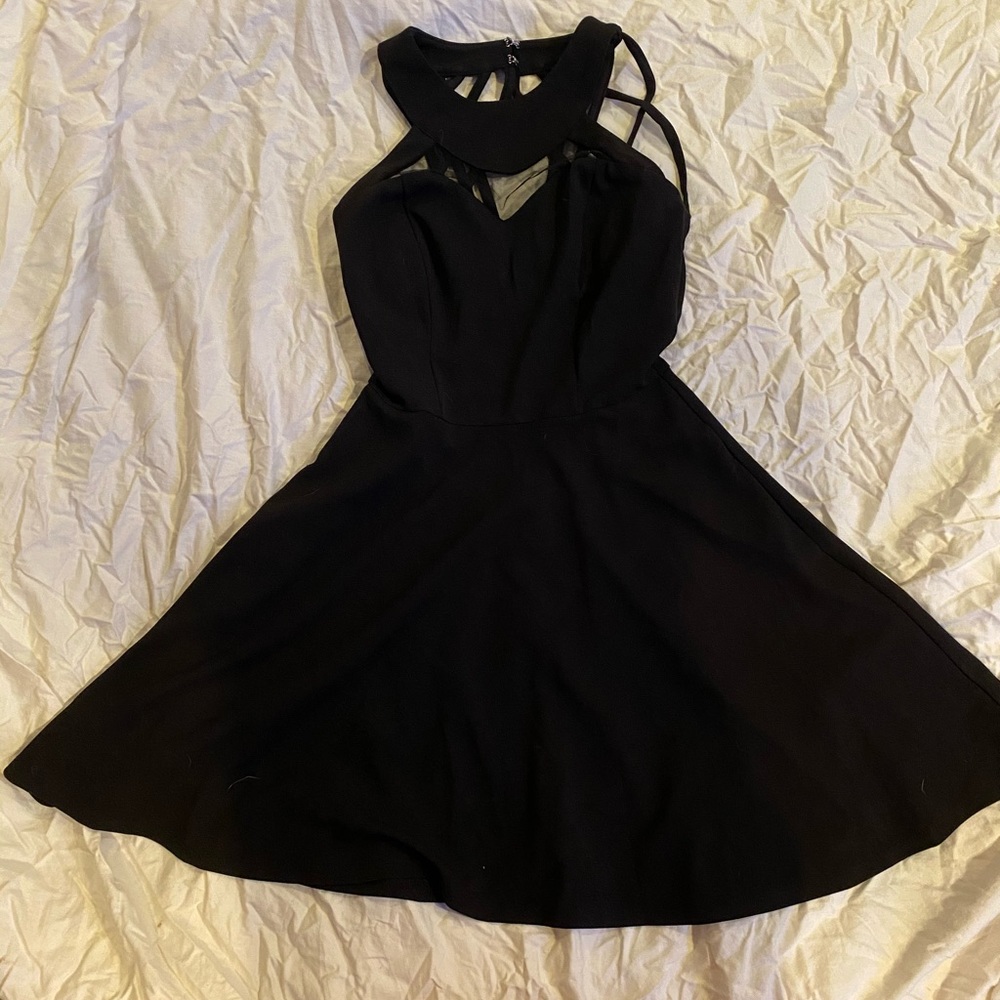 black dress